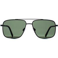 Quadratische Pilotenbrille mit Obersteg