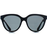 Schwarze Cat-Eye Sonnenbrille