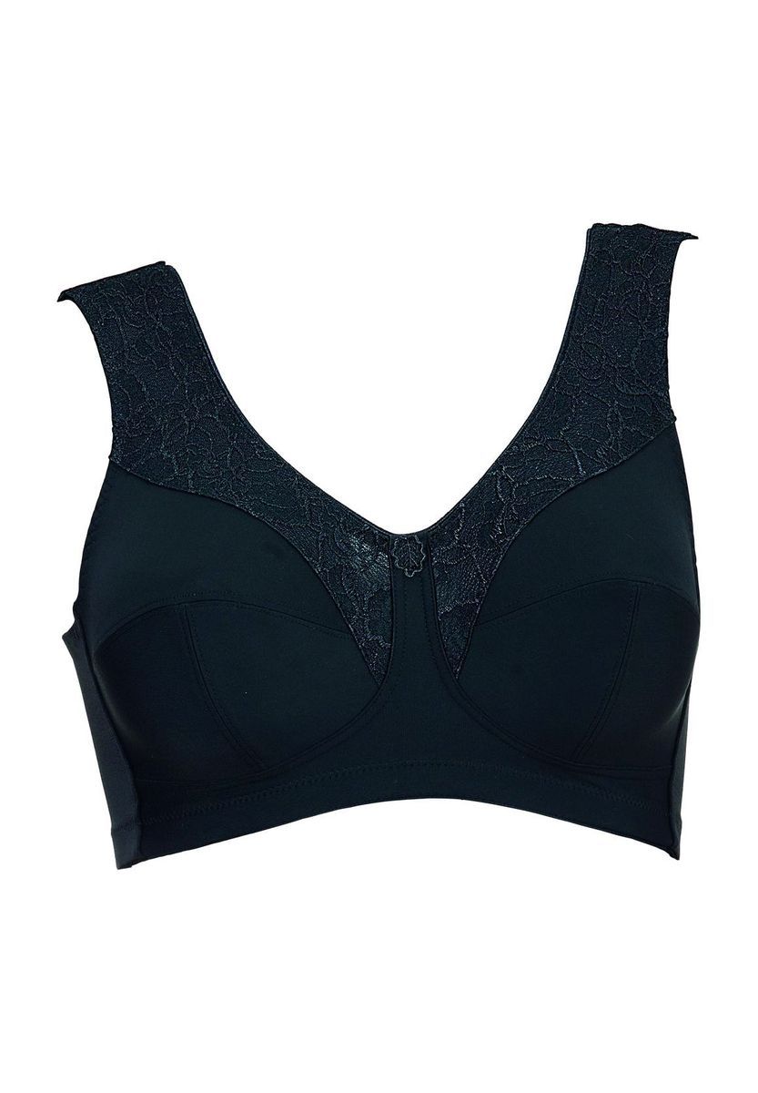 Bequemer BH mit Spitzeneinsatz