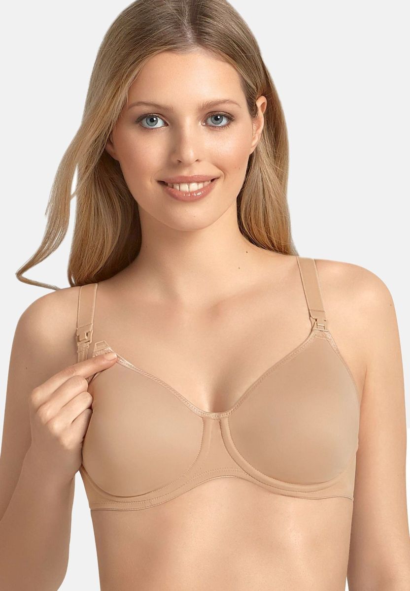 Nahtloser Bügel-Still-BH Beige