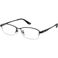 Klassische Halbrand Rechteckige Brille