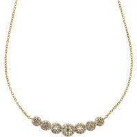Zarte Goldkette mit Zirkonia