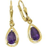 Amethyst Tropfen Ohrhänger