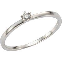 Minimalistischer Goldring mit Diamant
