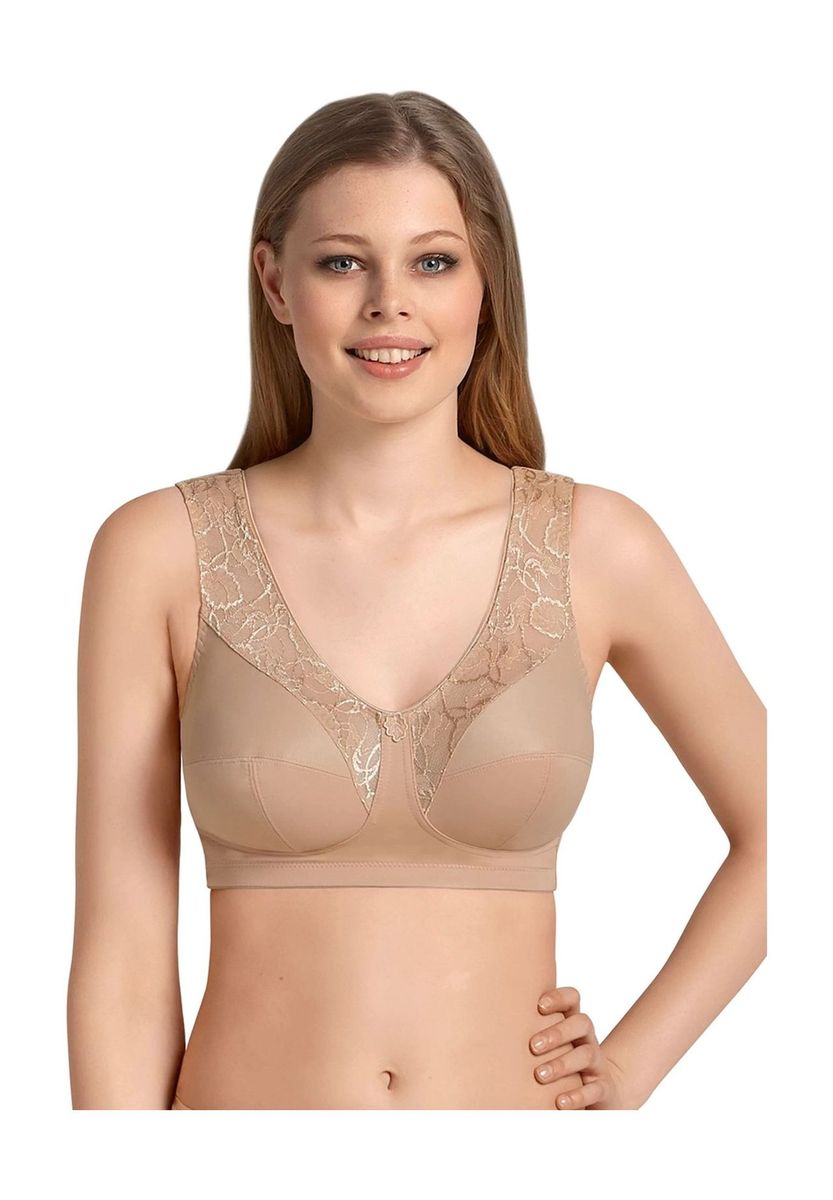Stützender Komfort-BH mit Spitze
