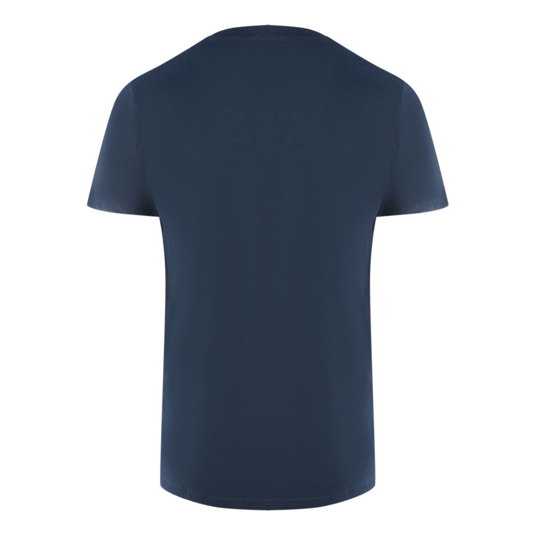 Baumwoll-T-Shirt mit dezentem Wappen