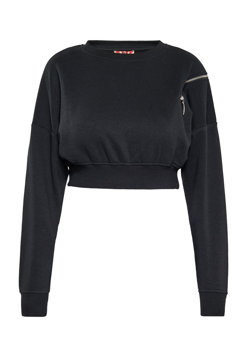 Sweatshirt mit Grafikprint im Oversized-Stil