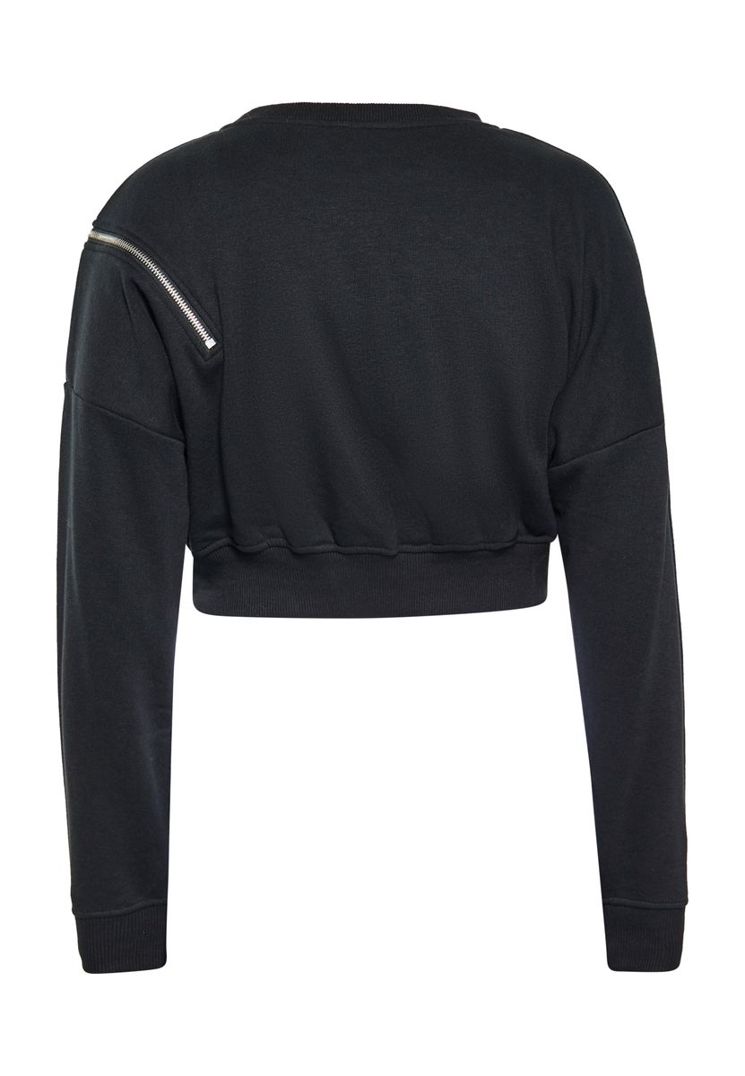 Übergroßes Sweatshirt mit Graffiti-Grafik