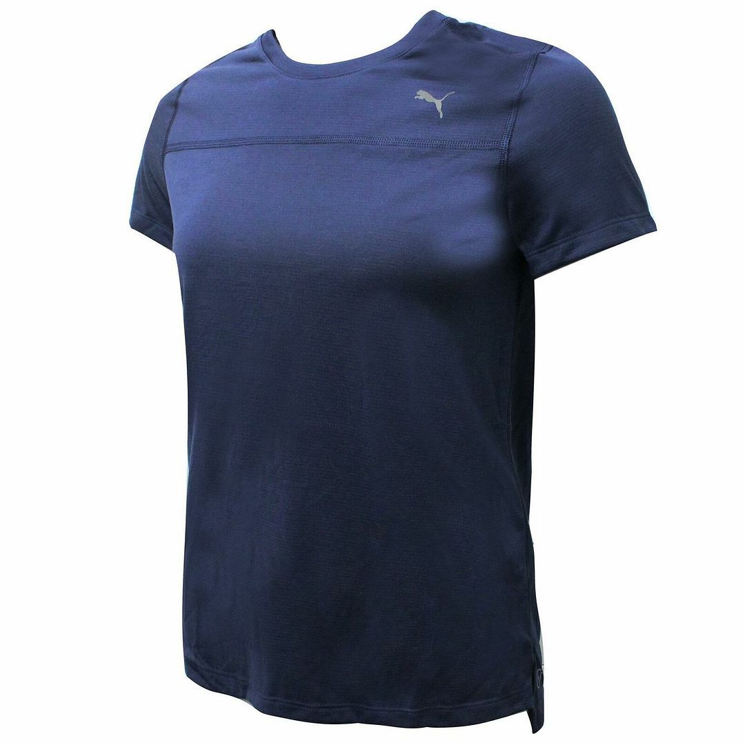 Puma Marineblaues Damen-T-Shirt