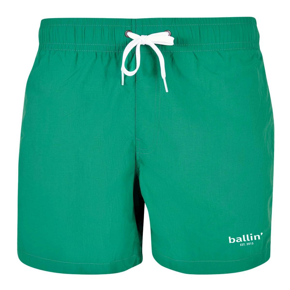 Herren Badehose in Uni Grün