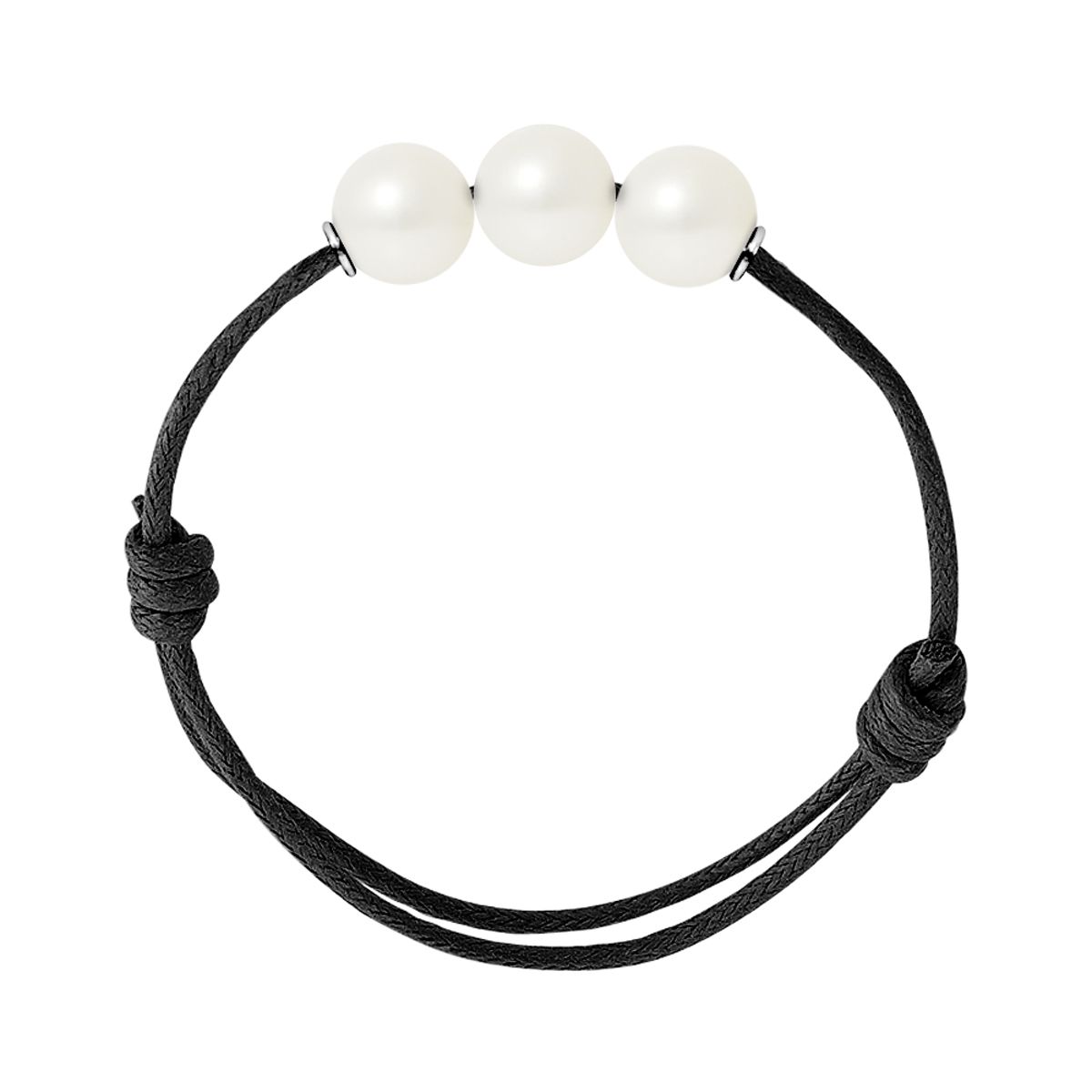 Verstellbares Kordelarmband mit Aventurin-Perlen