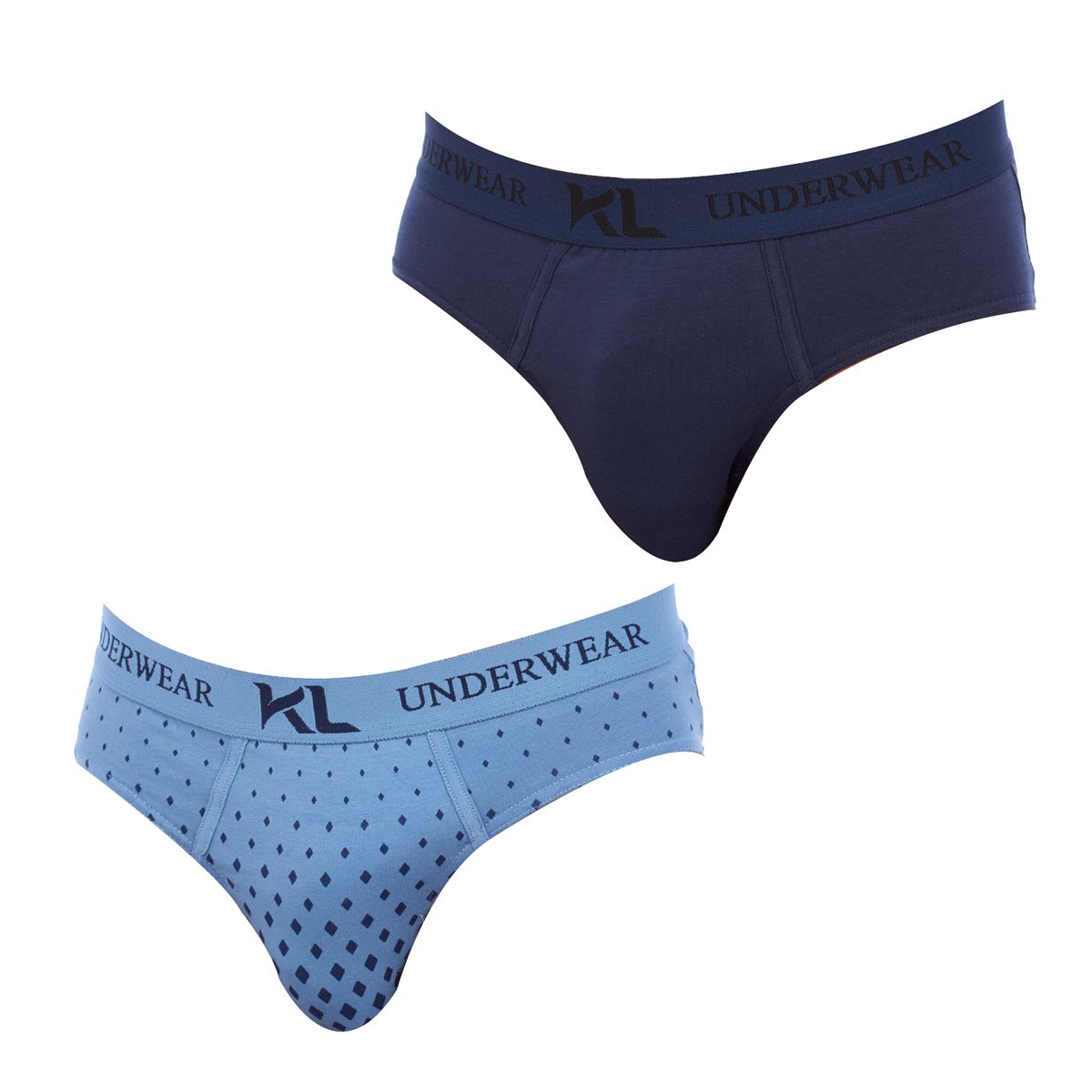 Herren Baumwoll-Slips im Doppelpack