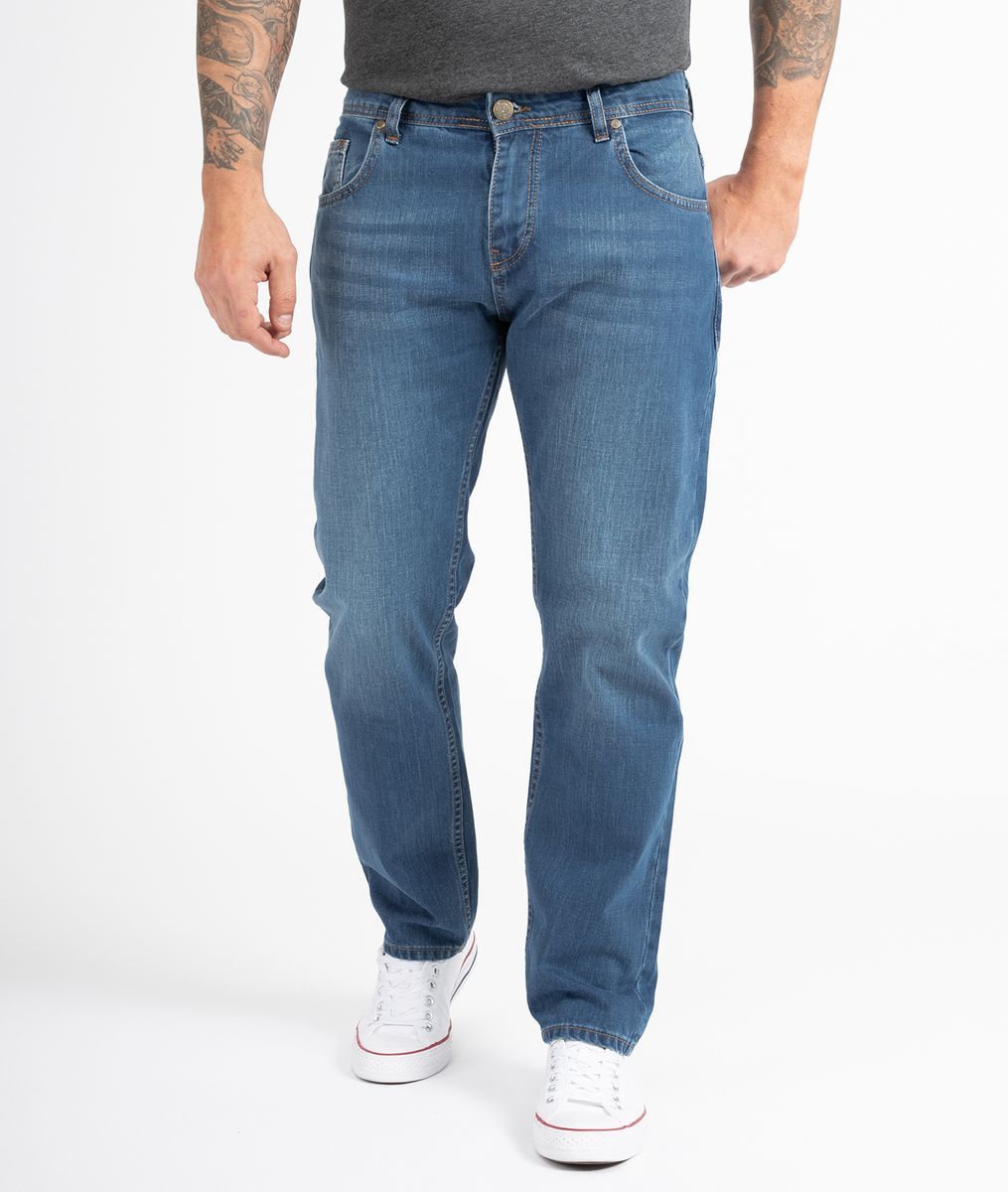 Bequeme blaue Jeans