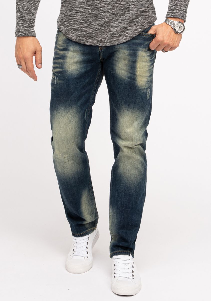 Bequeme blaue Jeans