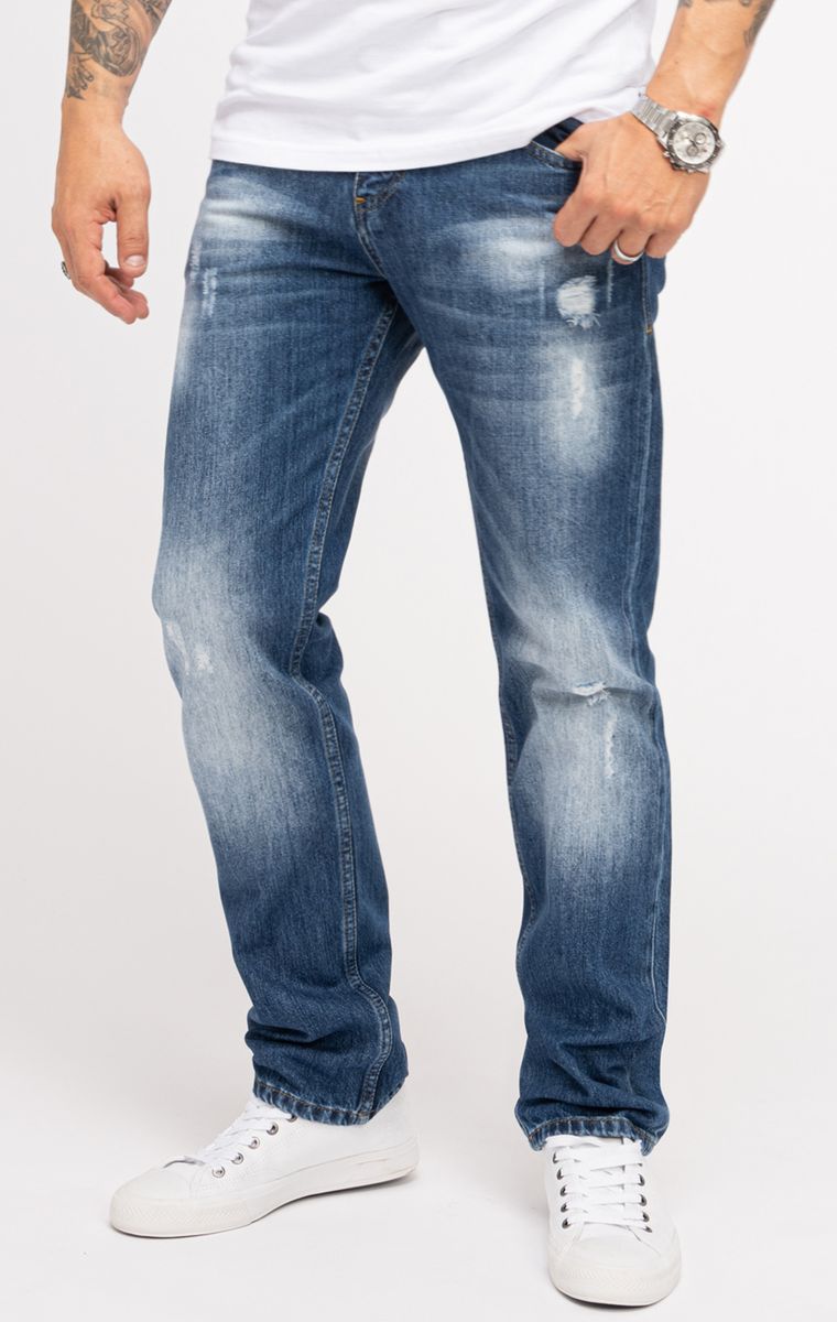 Bequeme blaue Jeans