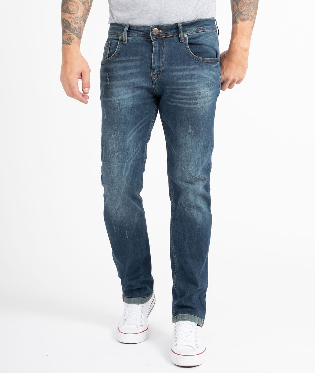 Bequeme blaue Jeans