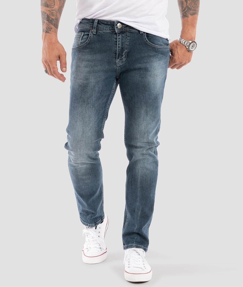 Bequeme blaue Jeans