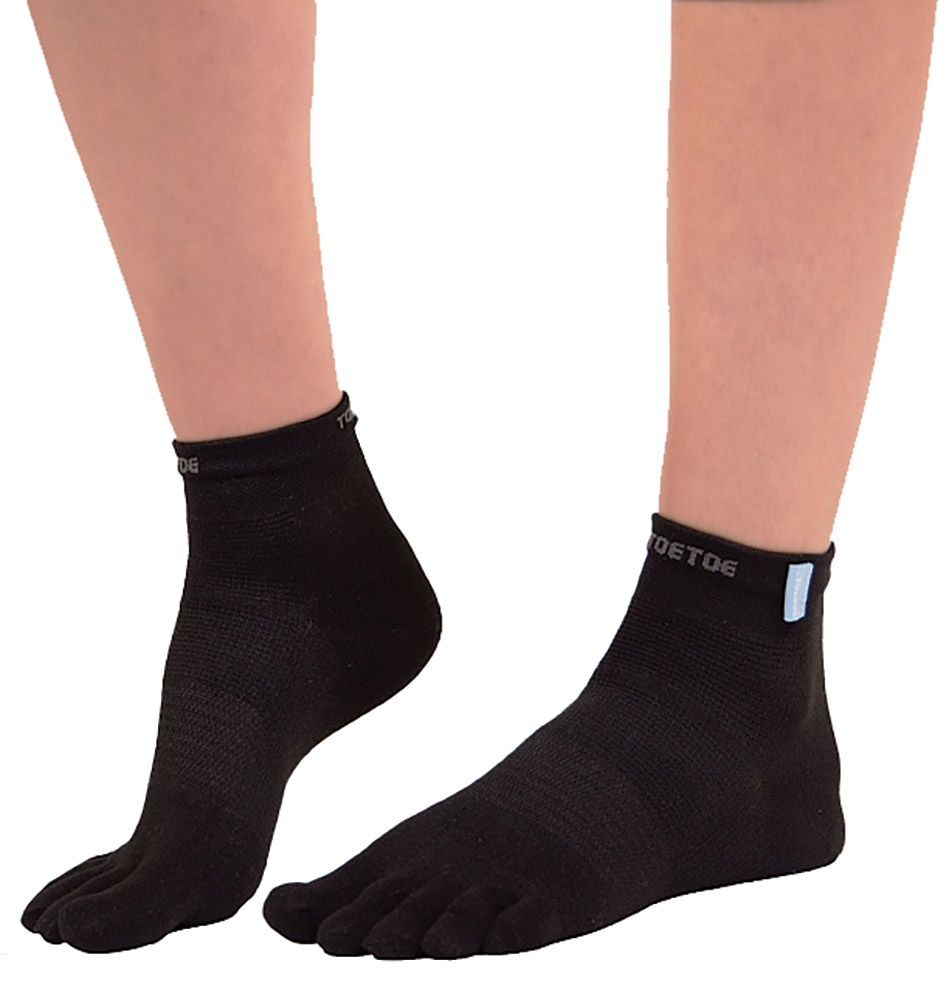 Feuchtigkeitsableitende Knöchel-Zehensocken