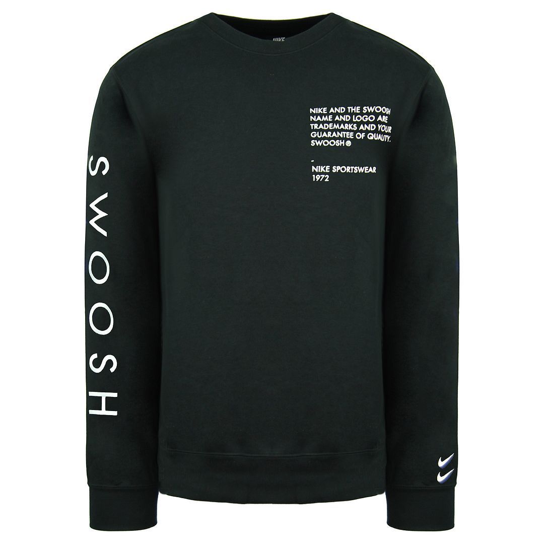 Herren Logo-Print Rundhals-Sweatshirt