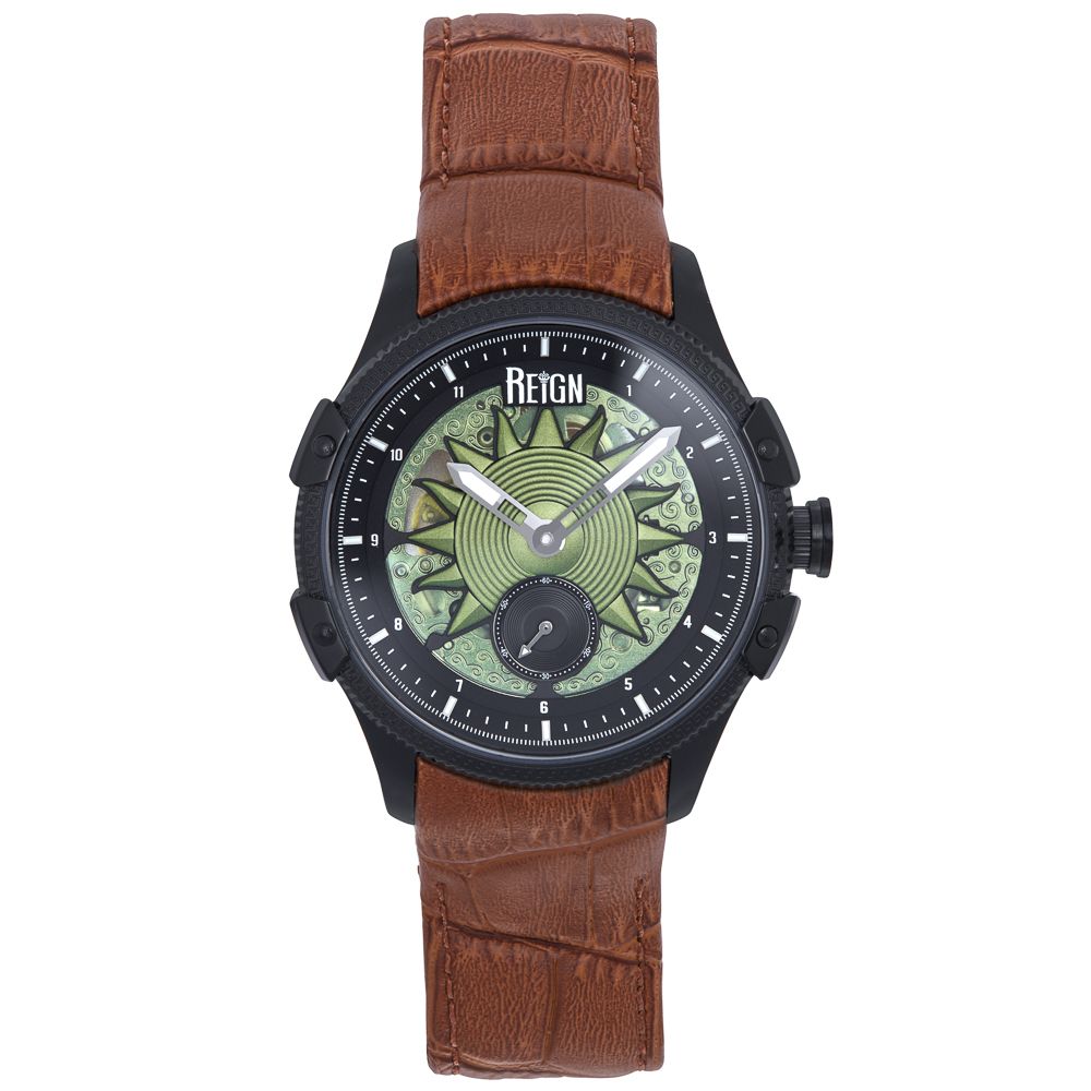 Automatische Herrenuhr mit Halbskelett