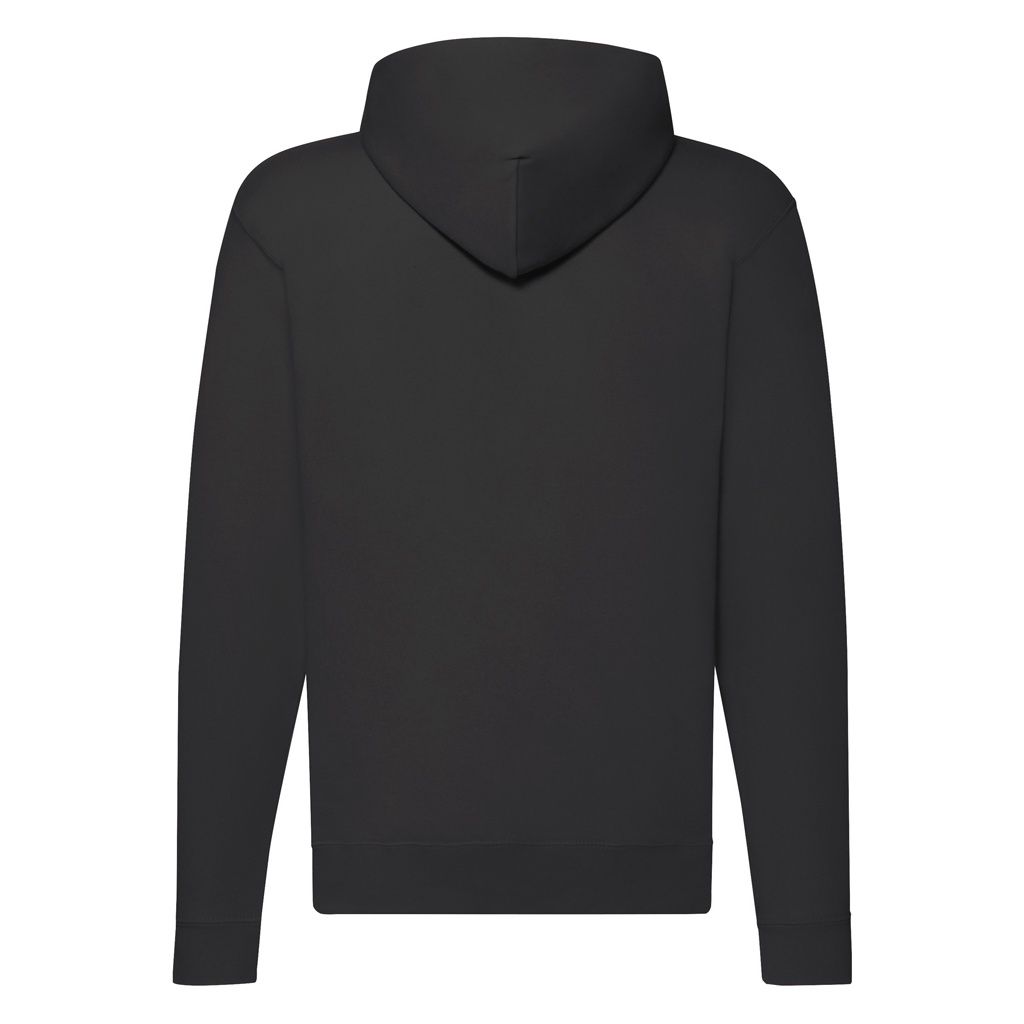 Klassischer Full-Zip Baumwoll-Hoodie