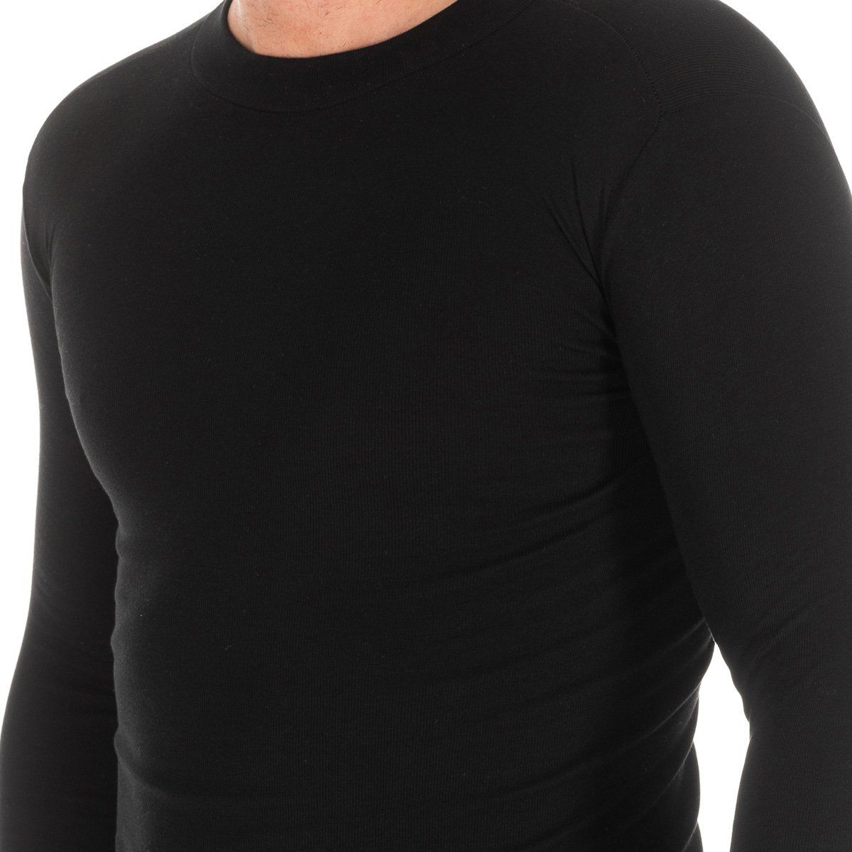 Langarmshirt mit Stehkragen