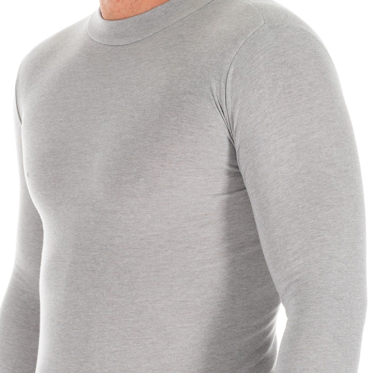 Langarmshirt mit Stehkragen