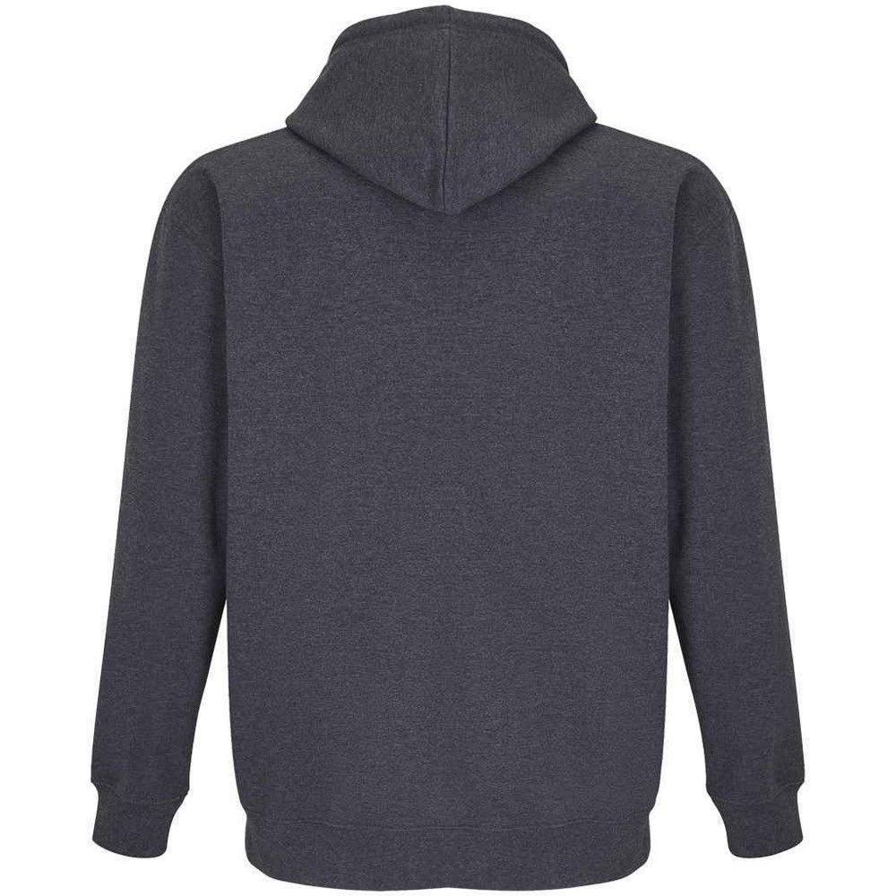 Klassischer Kapuzenpullover mit Reißverschluss