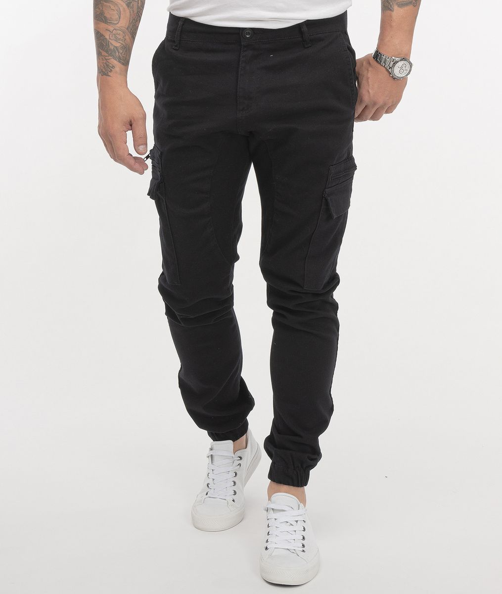 Herren Cargohose Casual Jogginghose