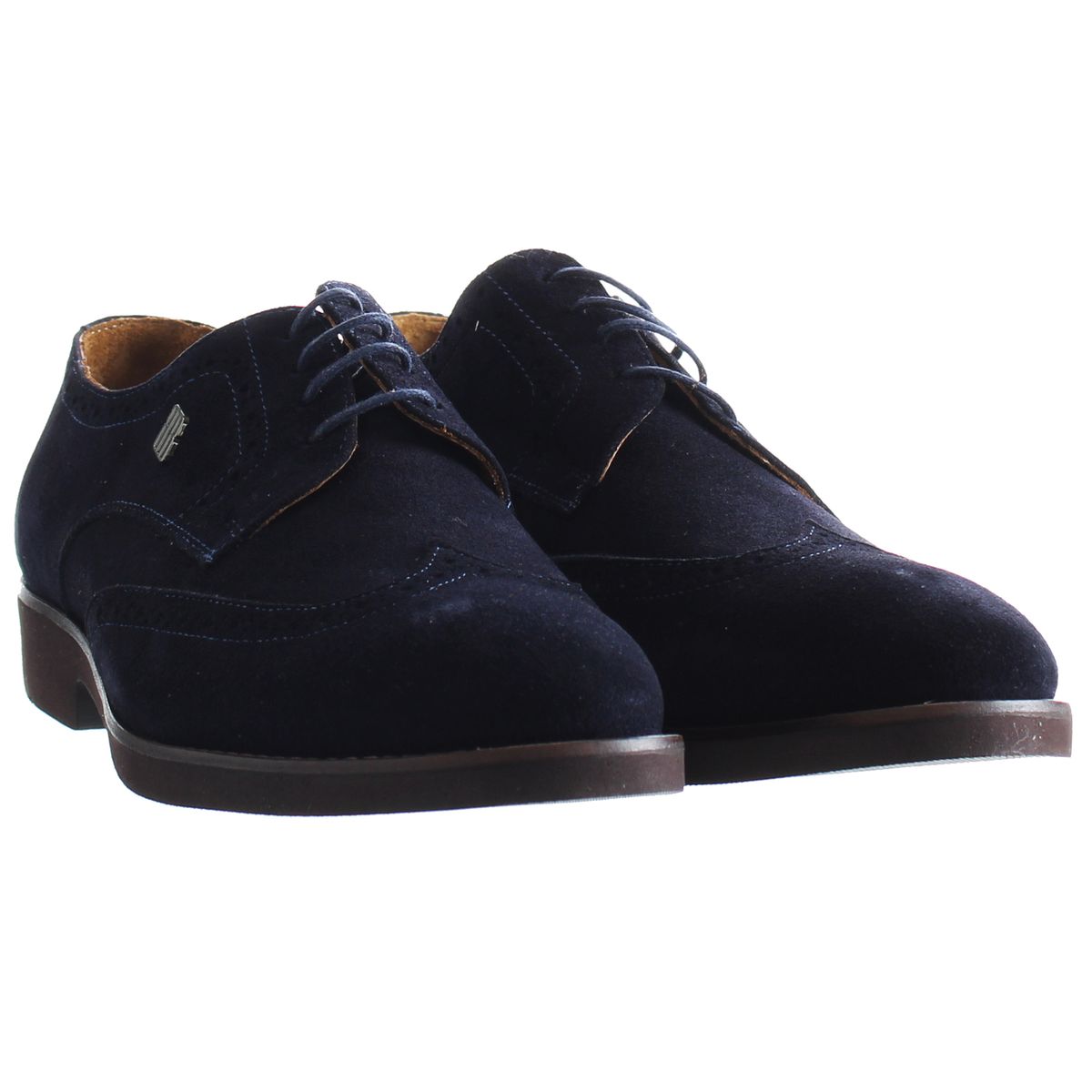 Wildleder Wingtip Brogue Derby Schuhe