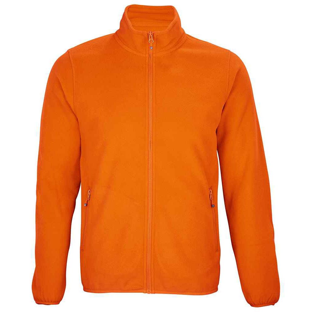 Recycelte Fleecejacke mit Reißverschluss