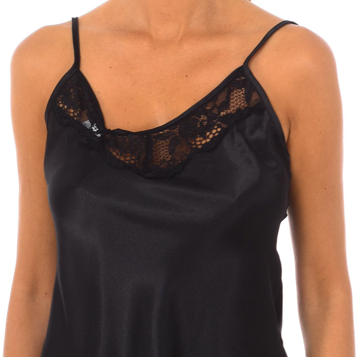 Elegantes Satin-Set aus Top und Shorts