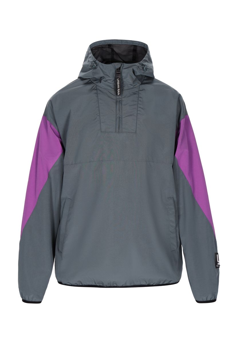 Schmuddelwedda Blouson Herren Graublau Colorblock