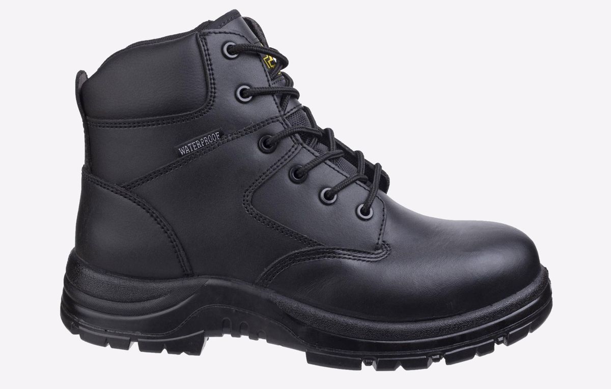 Amblers FS006C Botte de sécurité imperméable en cuir pour homme