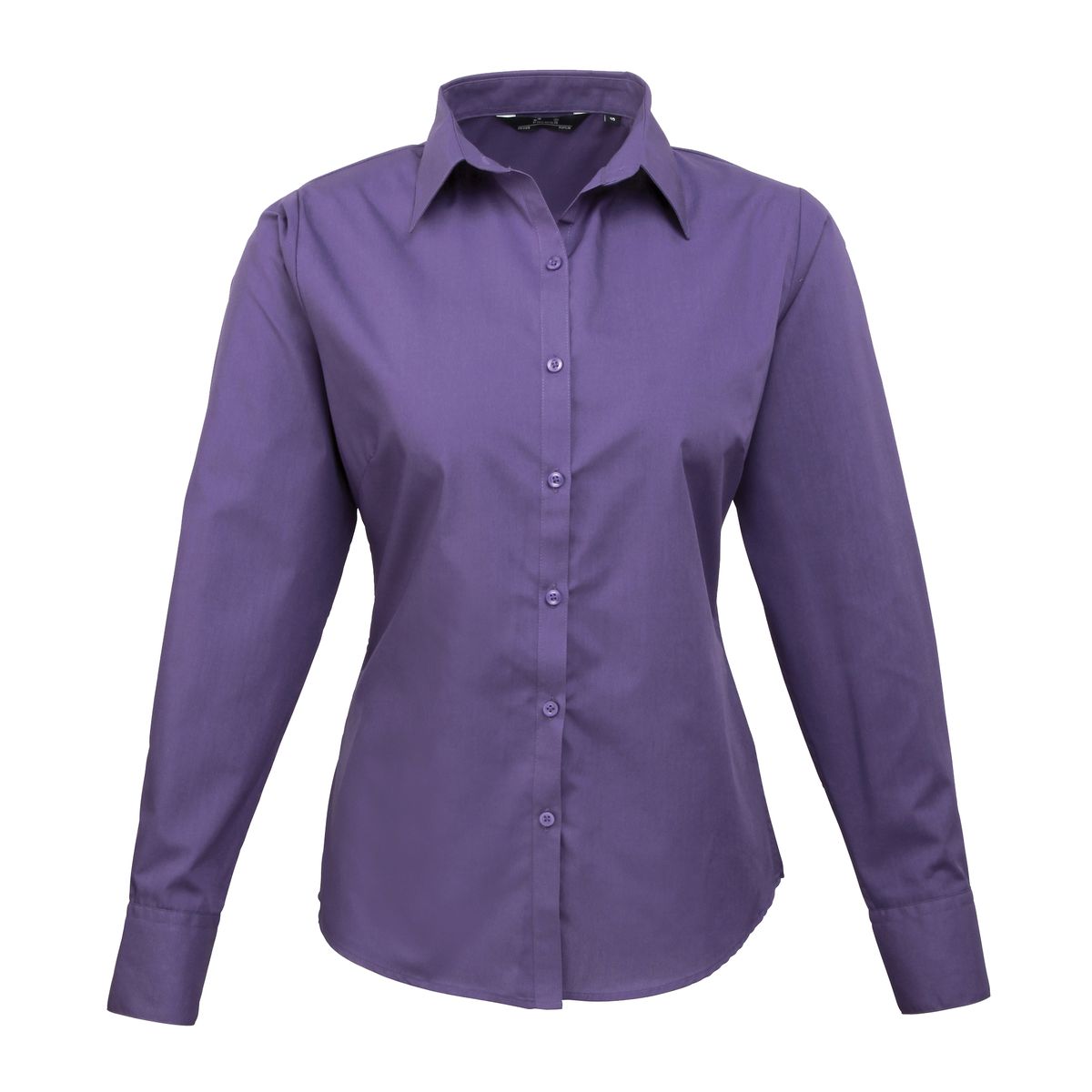 Premier - Bluse für Damen Langärmlig (Violett)