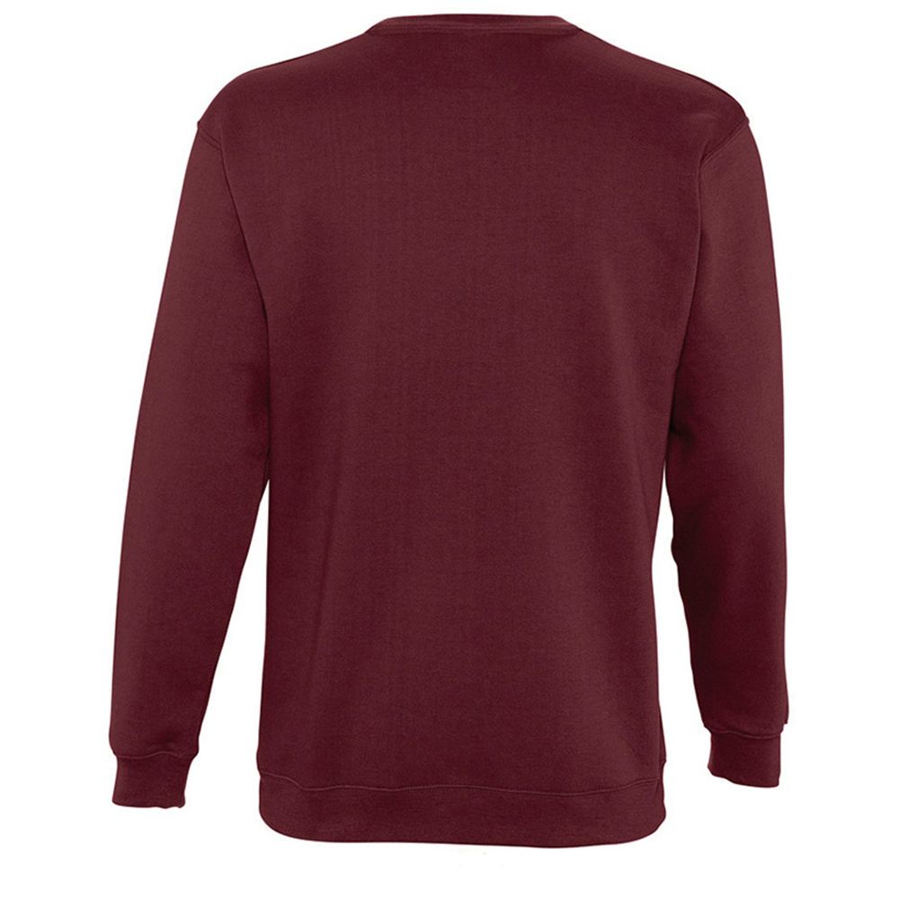 Klassisches Fleece-Sweatshirt mit Rundhalsausschnitt