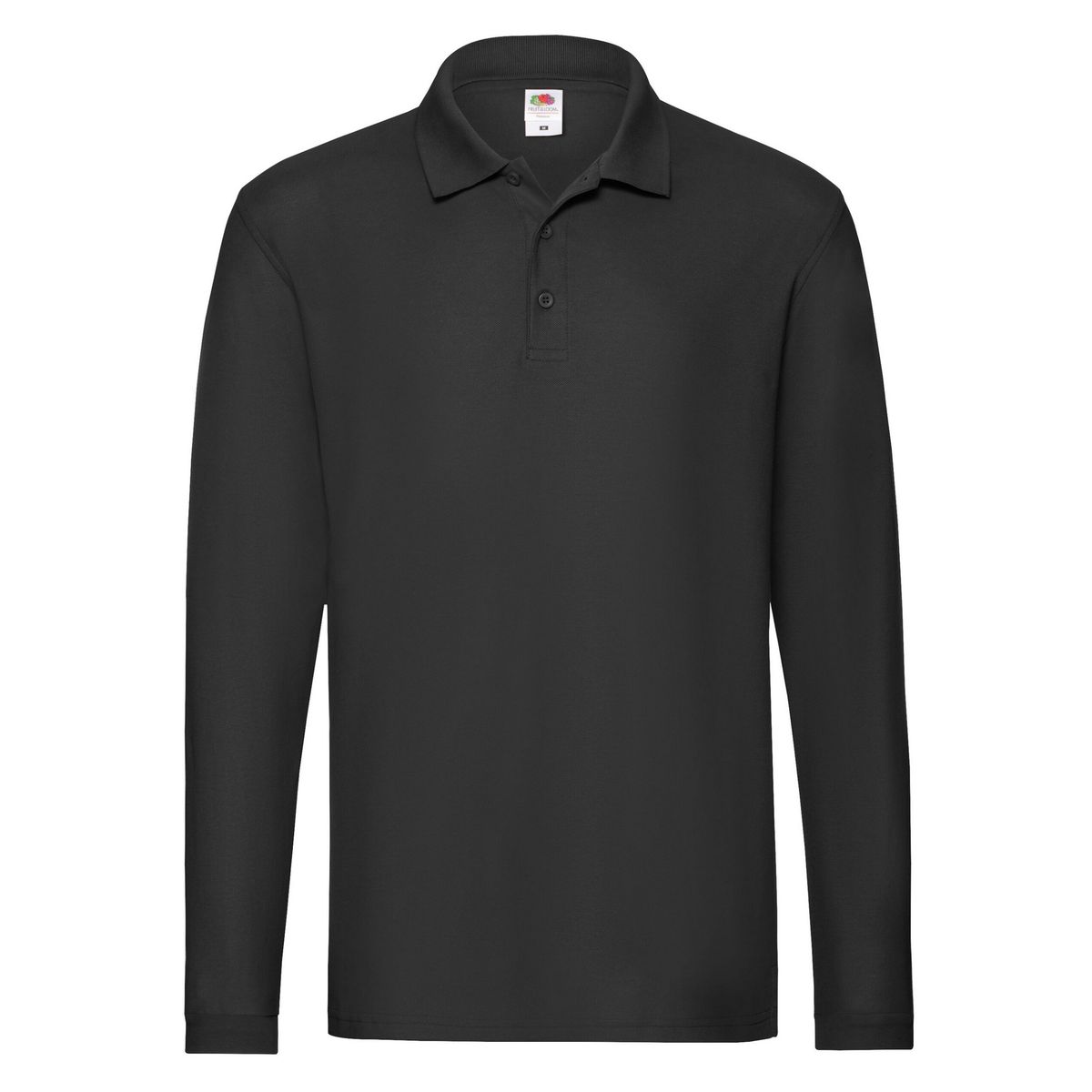 Herren Langarm Poloshirt