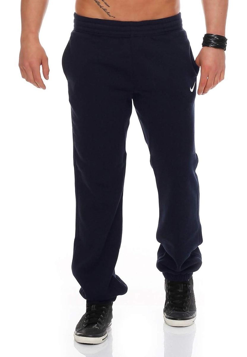 Herren Fleece Bündchen Jogginghose