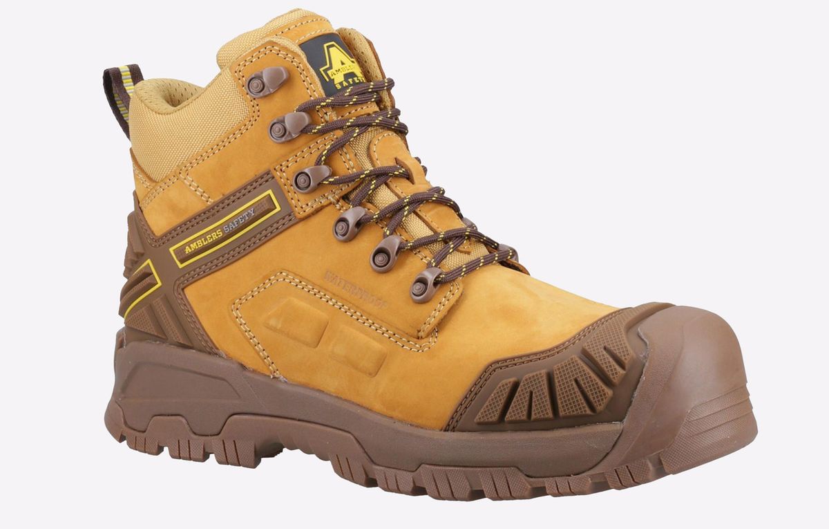 Robuste wasserdichte Leder-Sicherheitsstiefel