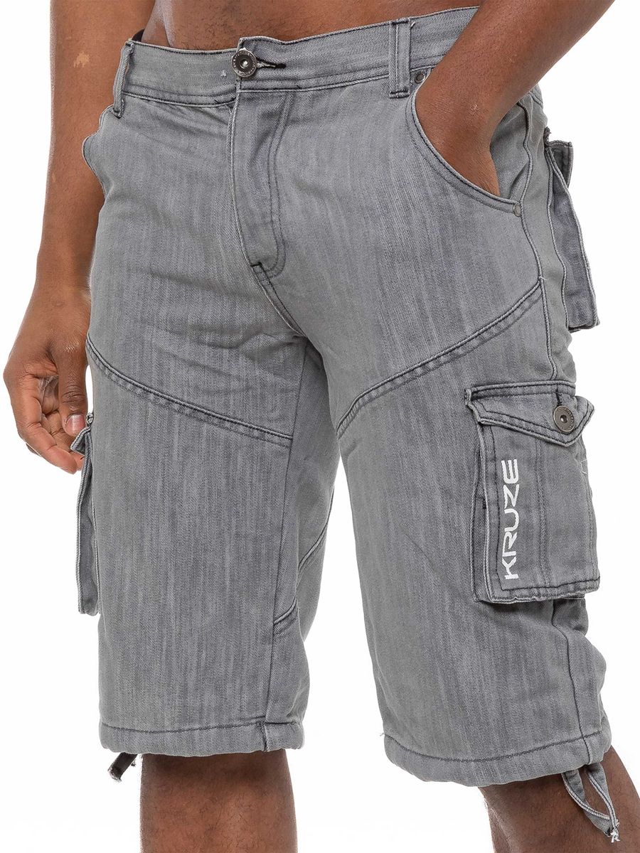 Jeans Cargo Shorts mit Taschen