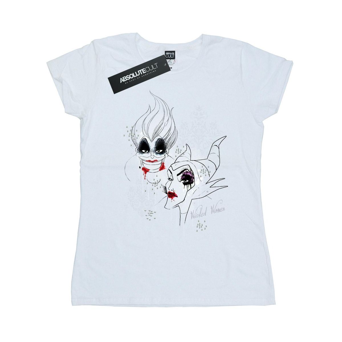 Disney - "Wicked" T-Shirt für Damen (Weiß)