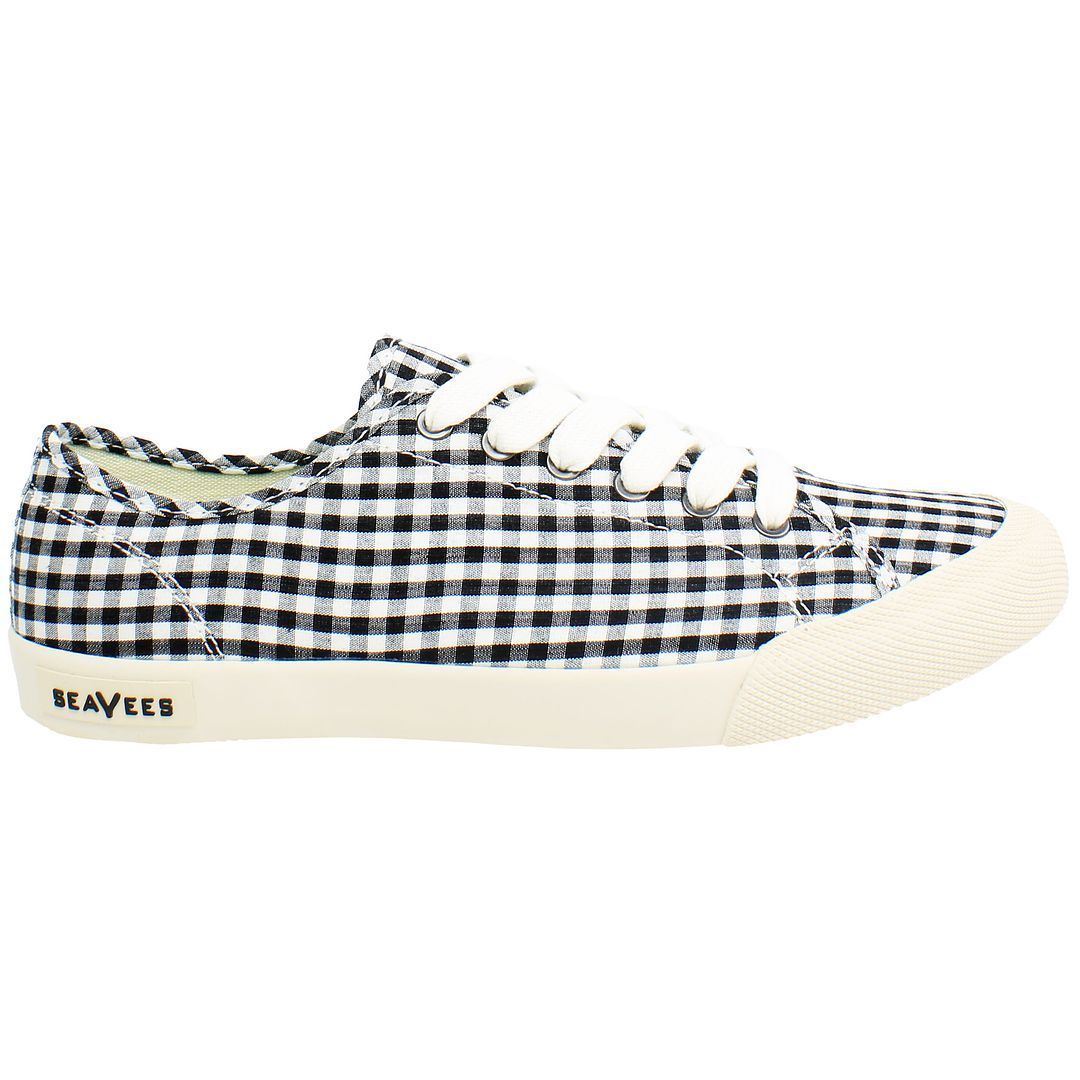 Klassische Gingham Low-Top Plimsolls