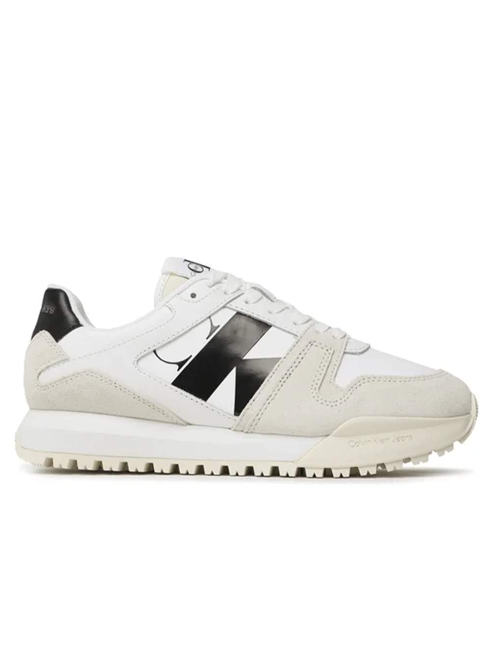 Retro-Leder-Sneaker Toothy Run