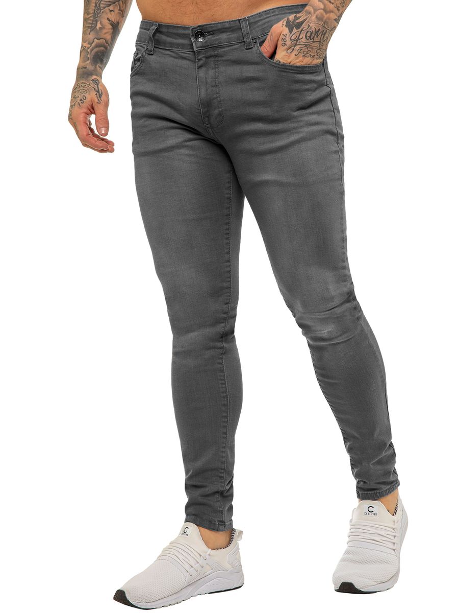 Herren Super Stretch Skinny Jeans