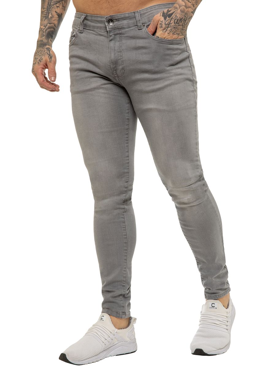 Herren Super Stretch Skinny Jeans