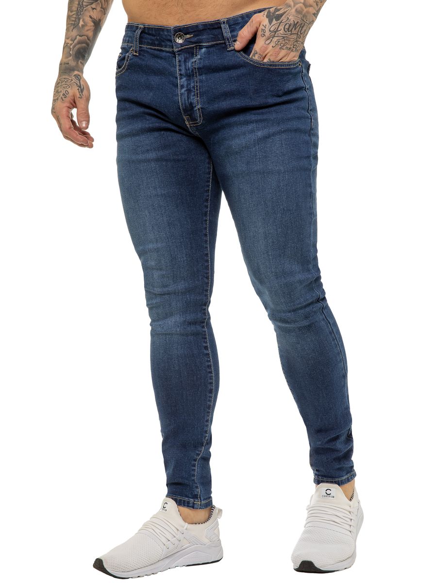 Herren Super Stretch Skinny Jeans