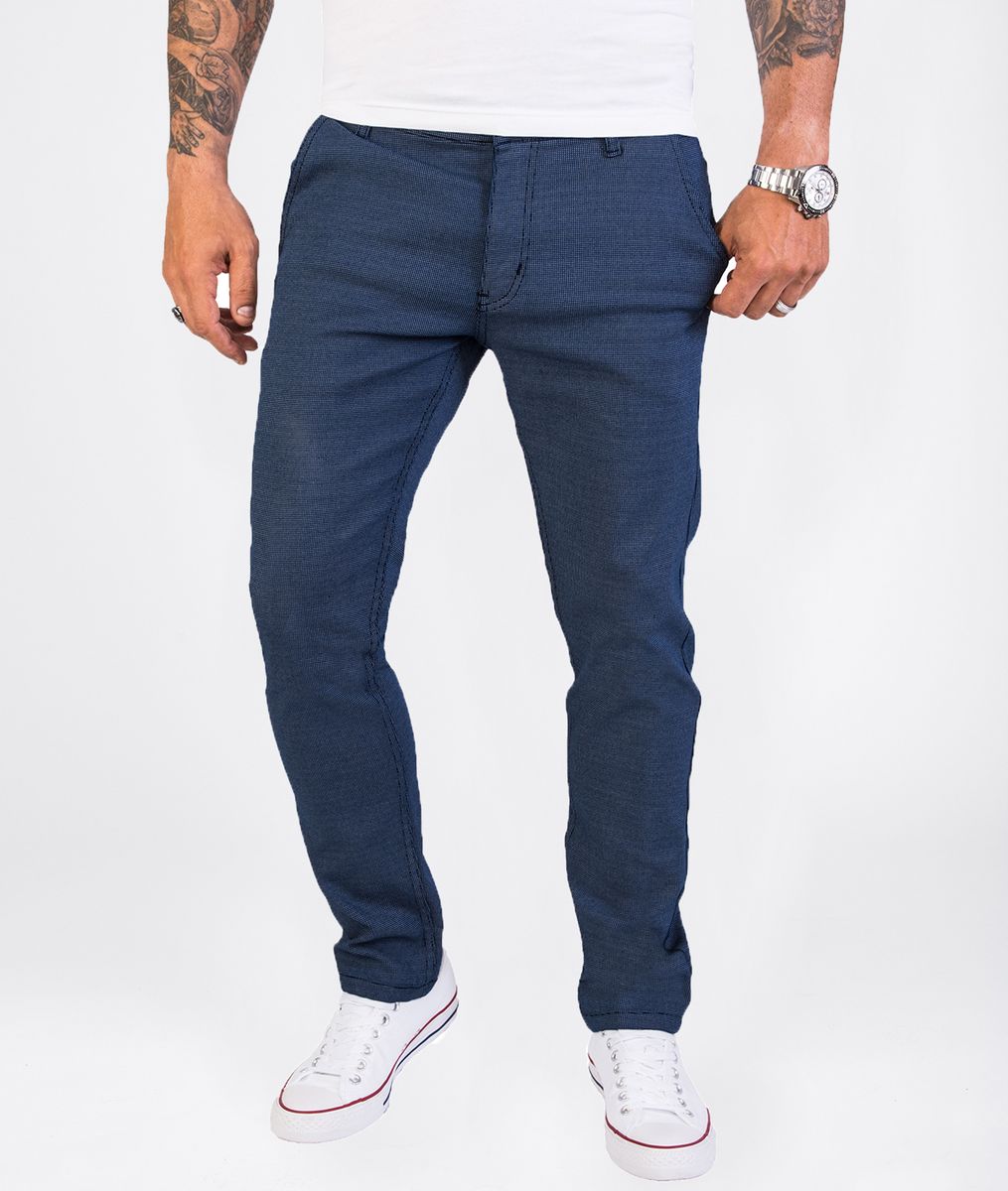 Herren Freizeithose aus Leinenmischgewebe