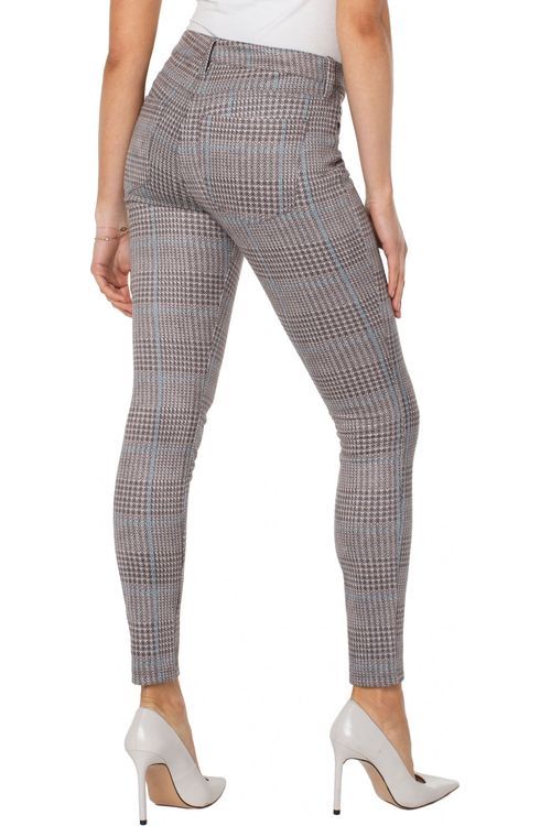 Skinny-Hose mit Karomuster