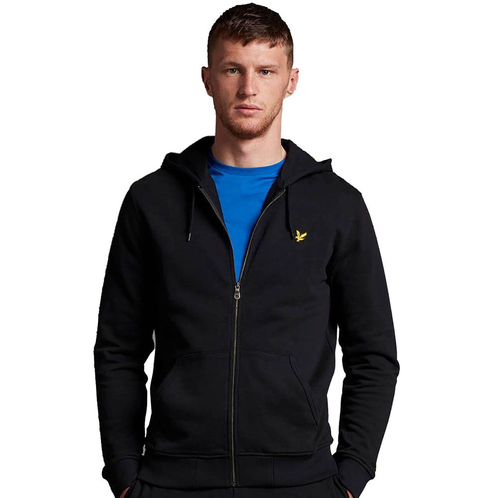 Essential Kapuzenpullover mit durchgehendem Reißverschluss