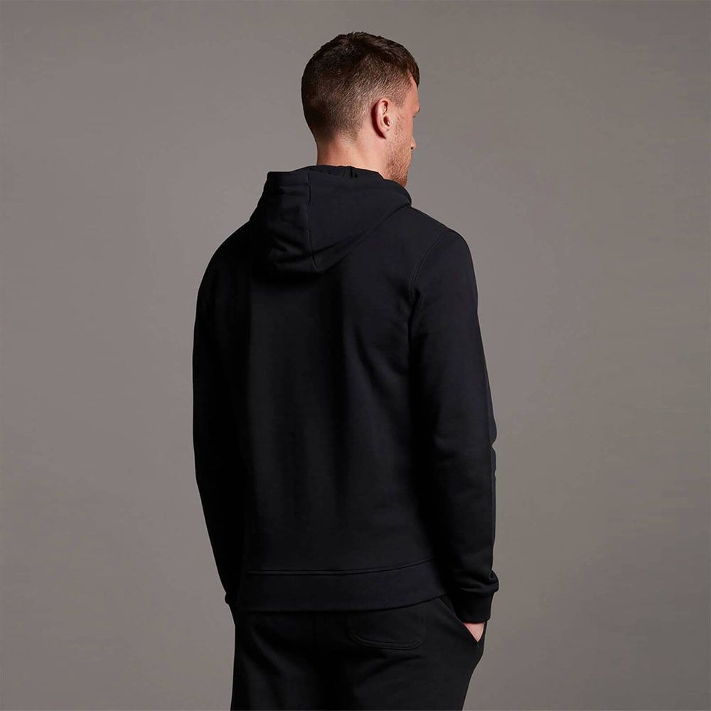 Klassischer Baumwoll-Hoodie mit Reißverschluss
